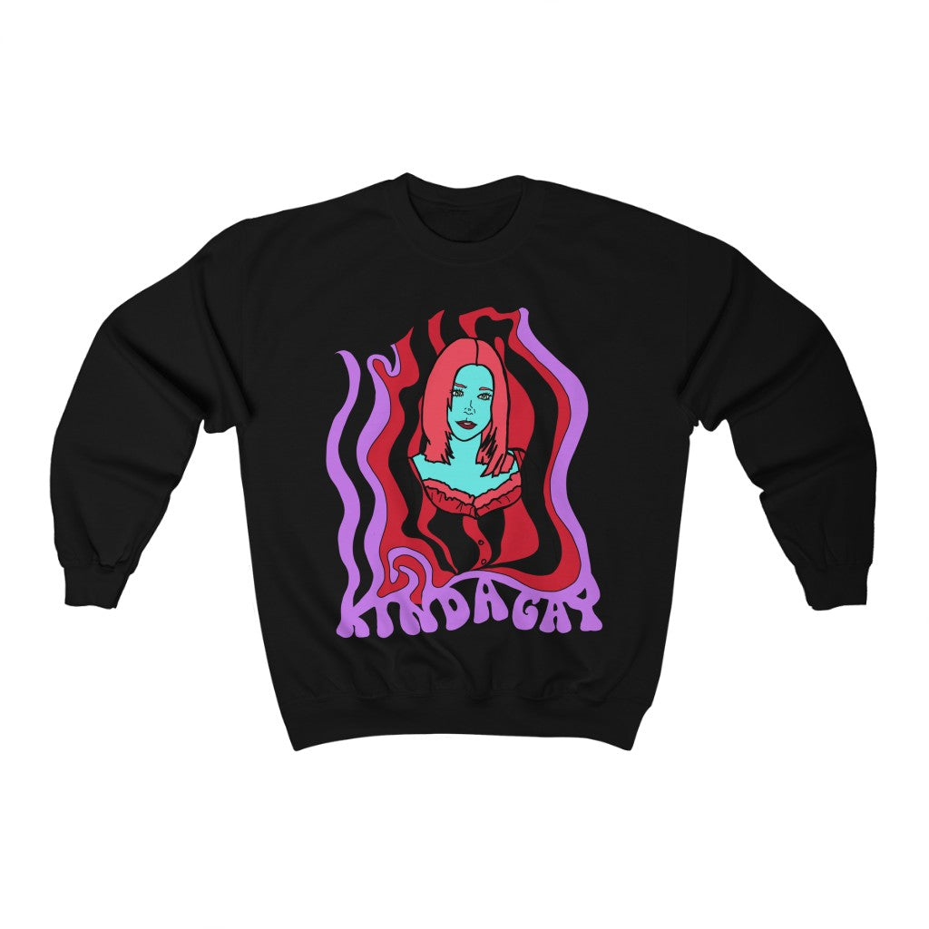 Vamp Willow "Kinda Gay" Comfy Sweatshirt