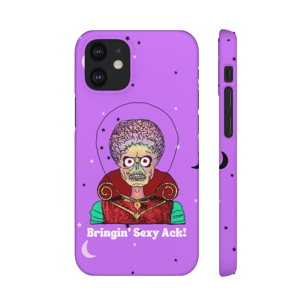 Mars Attacks "Bringin' Sexy Ack!" Phone Snap Case [purple]