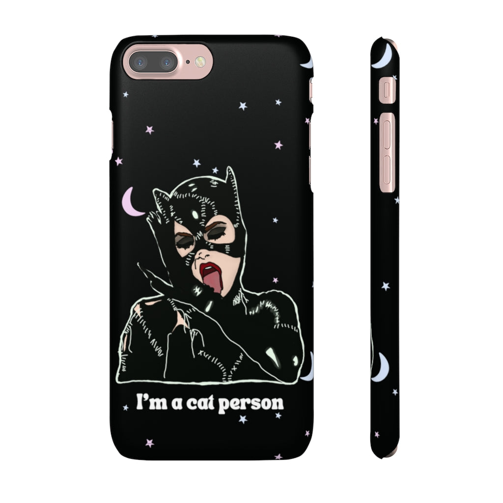 "I'm a Cat Person" Phone Snap Case