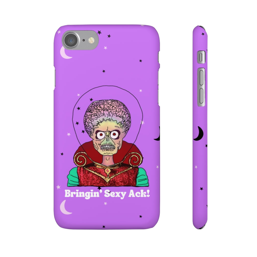 Mars Attacks "Bringin' Sexy Ack!" Phone Snap Case [purple]