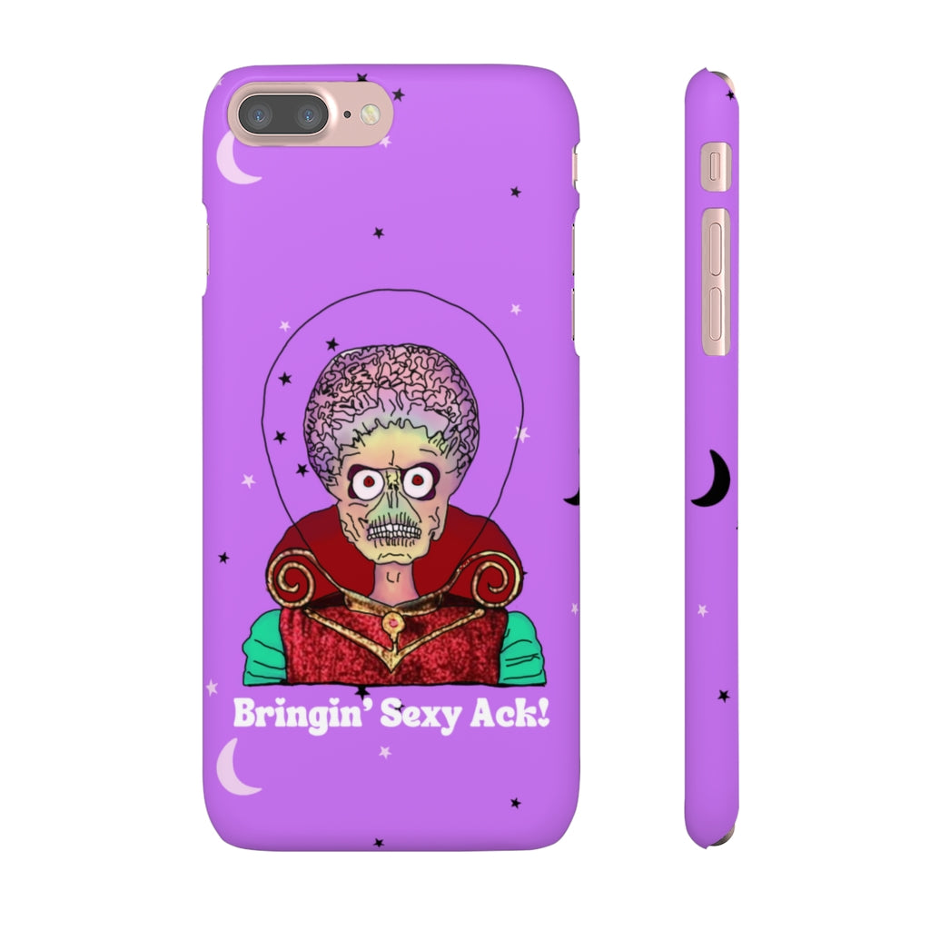 Mars Attacks "Bringin' Sexy Ack!" Phone Snap Case [purple]