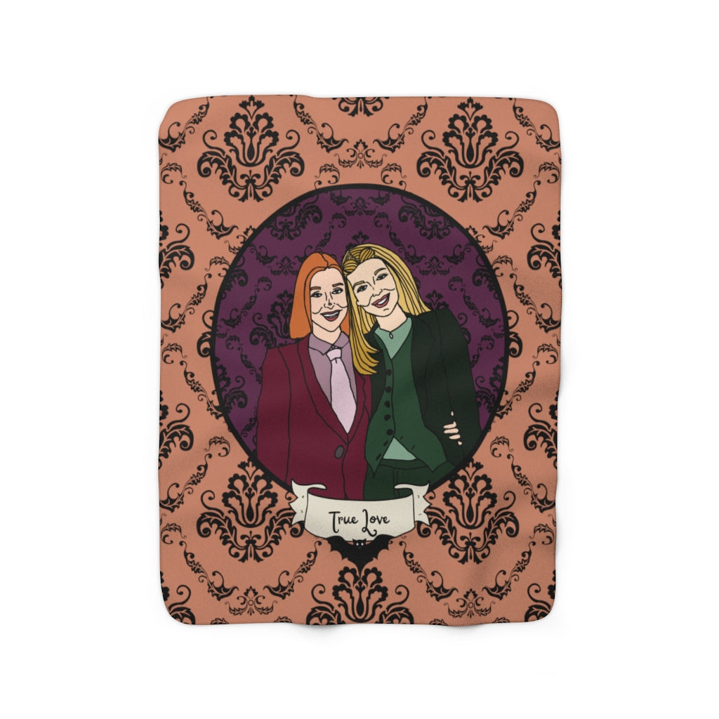 True Love Tillow Sherpa Fleece Blanket
