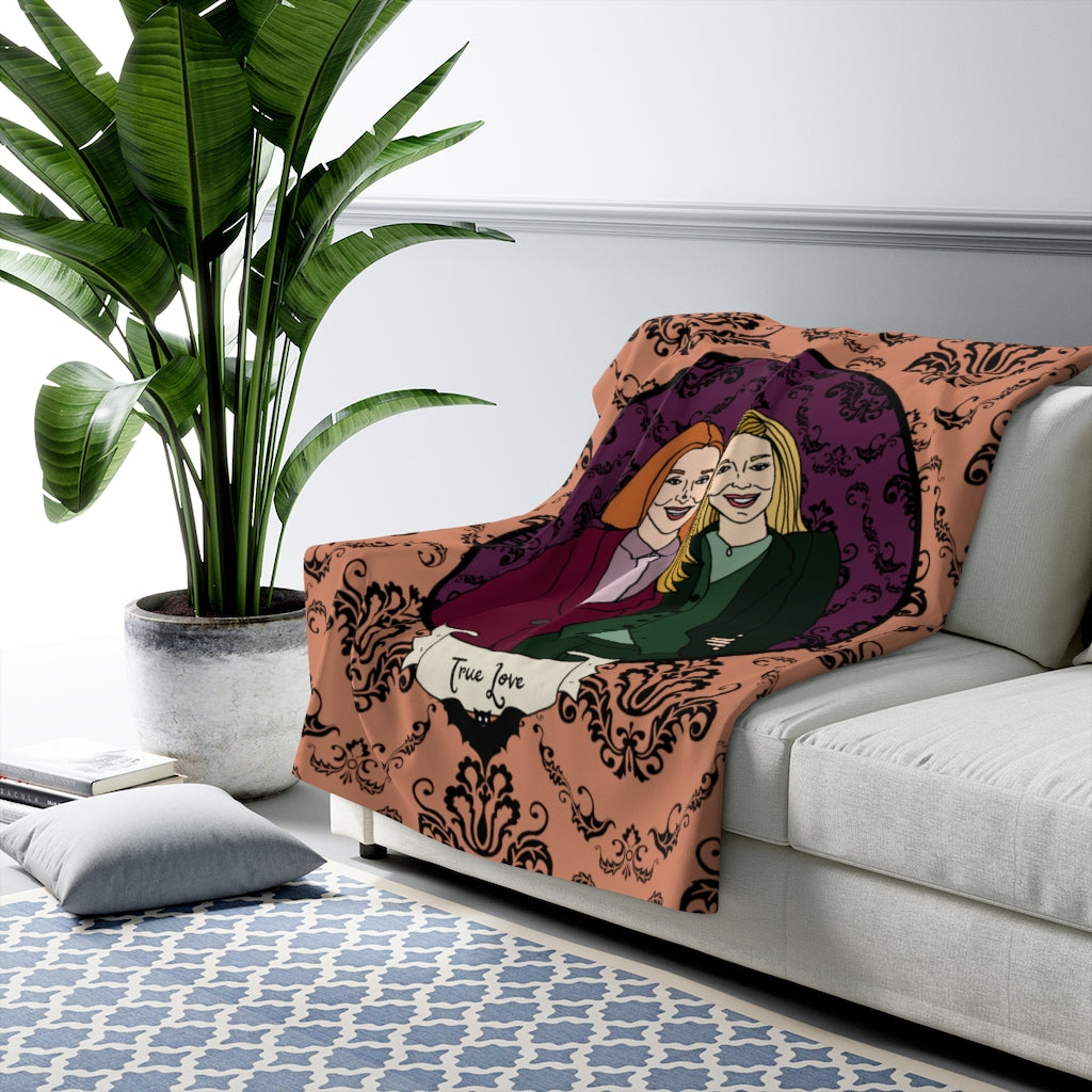 True Love Tillow Sherpa Fleece Blanket