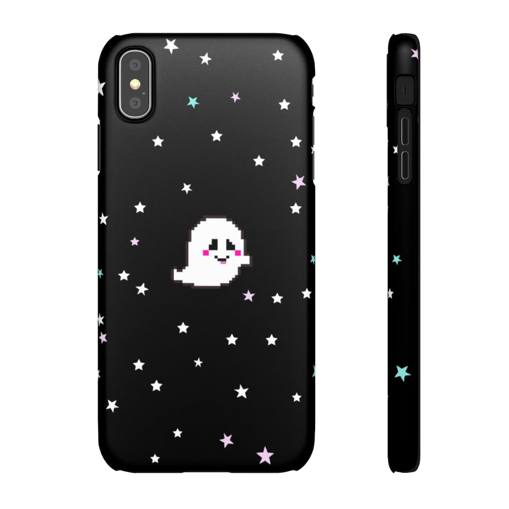 Grinning Ghostie Phone Snap Case
