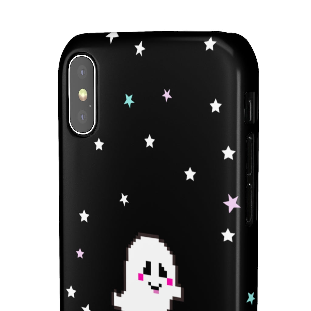 Grinning Ghostie Phone Snap Case