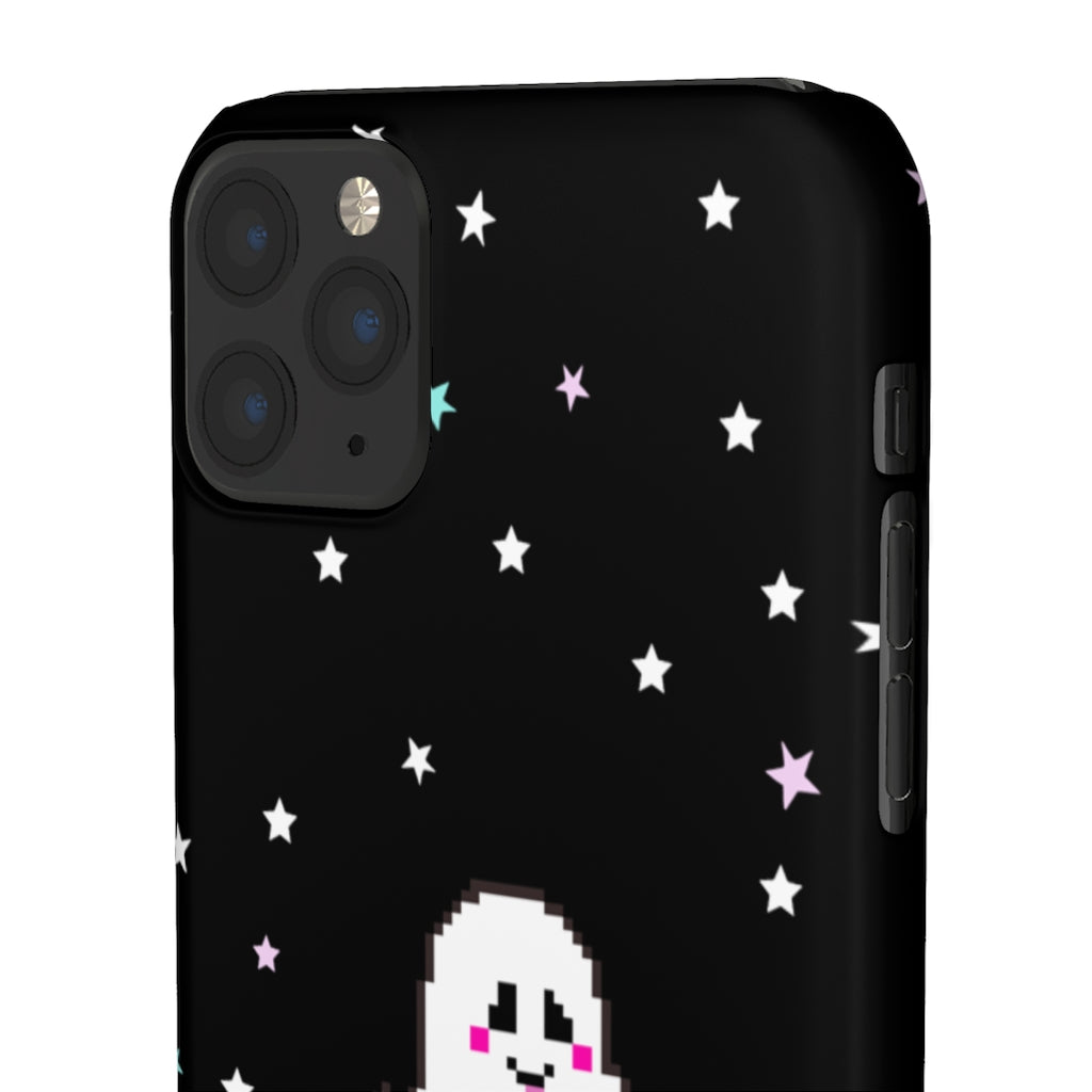 Grinning Ghostie Phone Snap Case