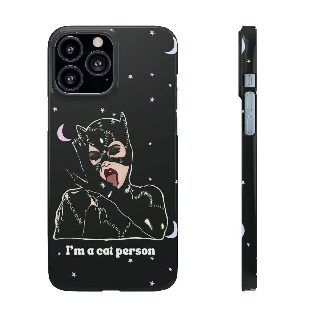 "I'm a Cat Person" Phone Snap Case