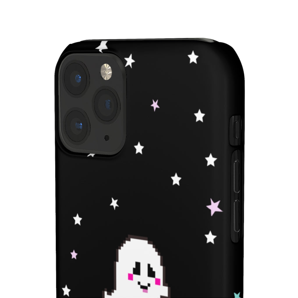 Grinning Ghostie Phone Snap Case