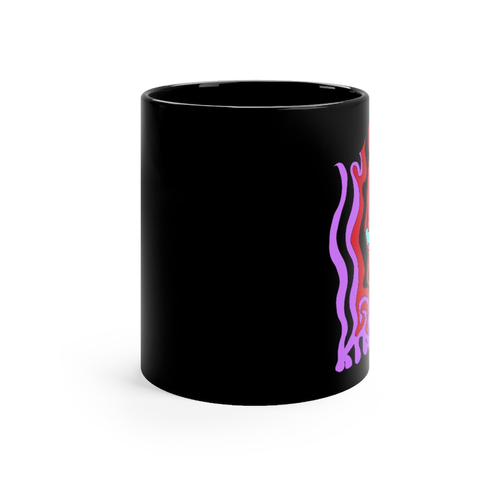 Willow Kinda Gay Black Mug