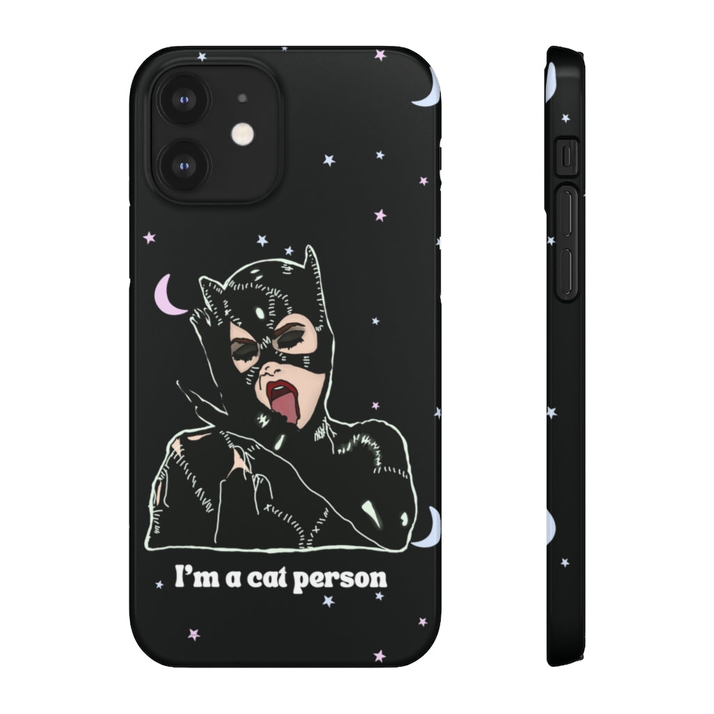 "I'm a Cat Person" Phone Snap Case