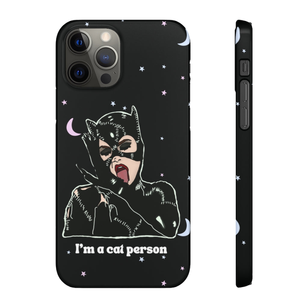 "I'm a Cat Person" Phone Snap Case