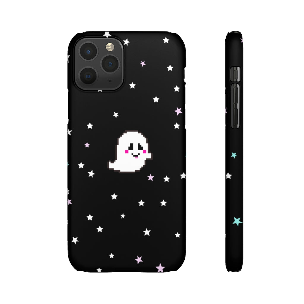 Grinning Ghostie Phone Snap Case