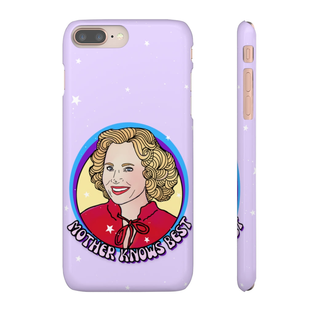 Kitty Forman "Mother Knows Best" Phone Snap Case [lilac]