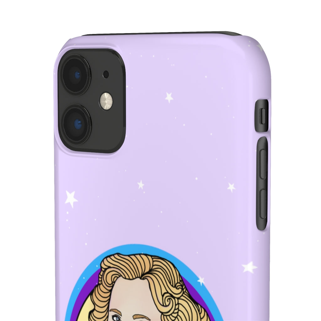 Kitty Forman "Mother Knows Best" Phone Snap Case [lilac]