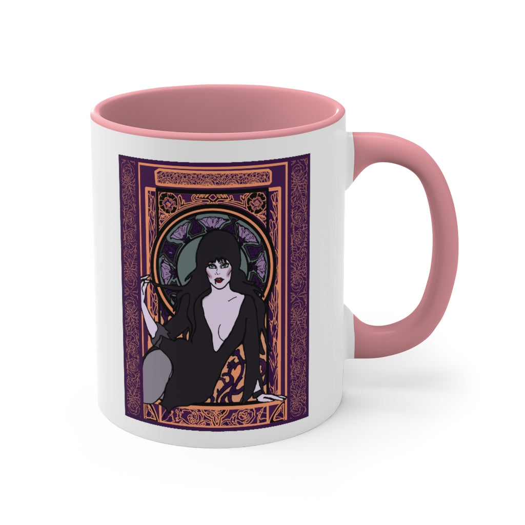 Elvira of the Dark Art Nouveau Coffee Mug
