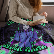 Load image into Gallery viewer, &quot; Truck Drivin&#39;  Magic Mama&quot; Sherpa Fleece Blanket

