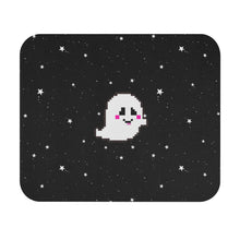 Load image into Gallery viewer, Grinning Ghostie Mouse Pad [black]
