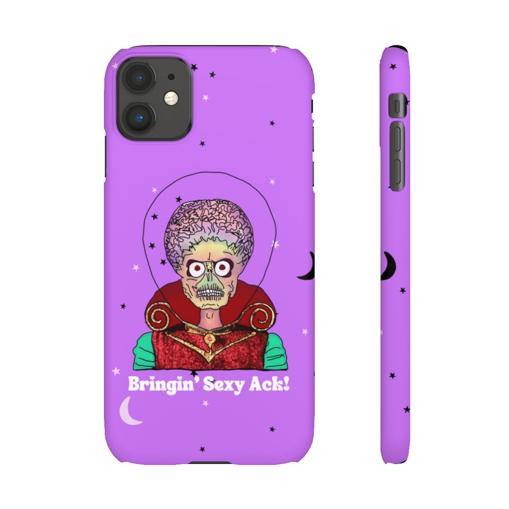 Mars Attacks "Bringin' Sexy Ack!" Phone Snap Case [purple]