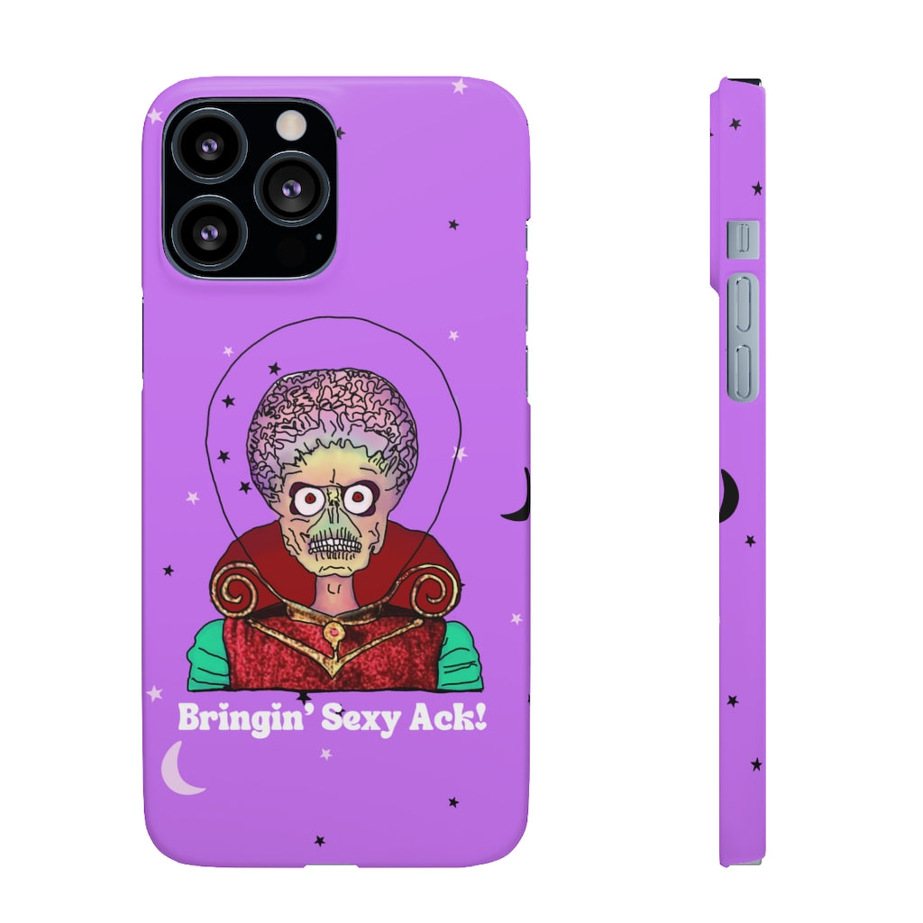 Mars Attacks "Bringin' Sexy Ack!" Phone Snap Case [purple]