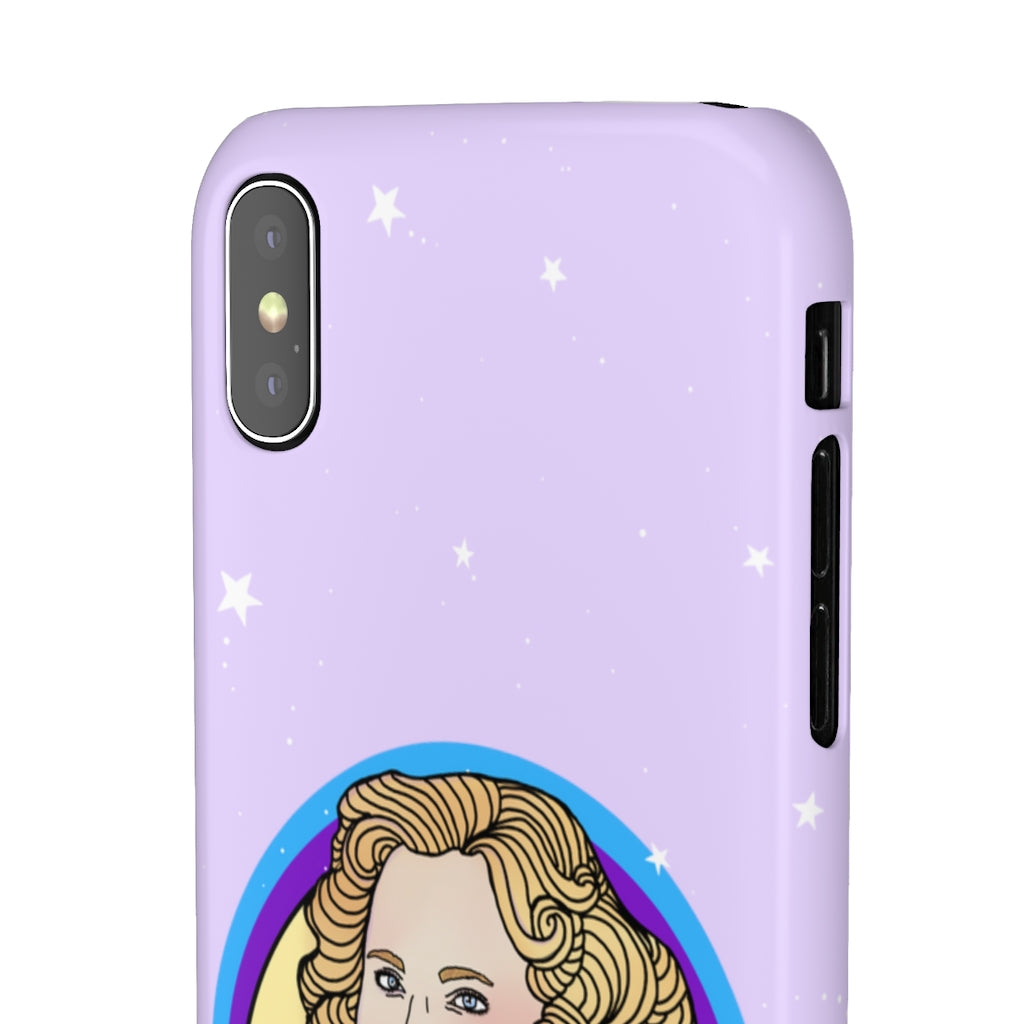 Kitty Forman "Mother Knows Best" Phone Snap Case [lilac]