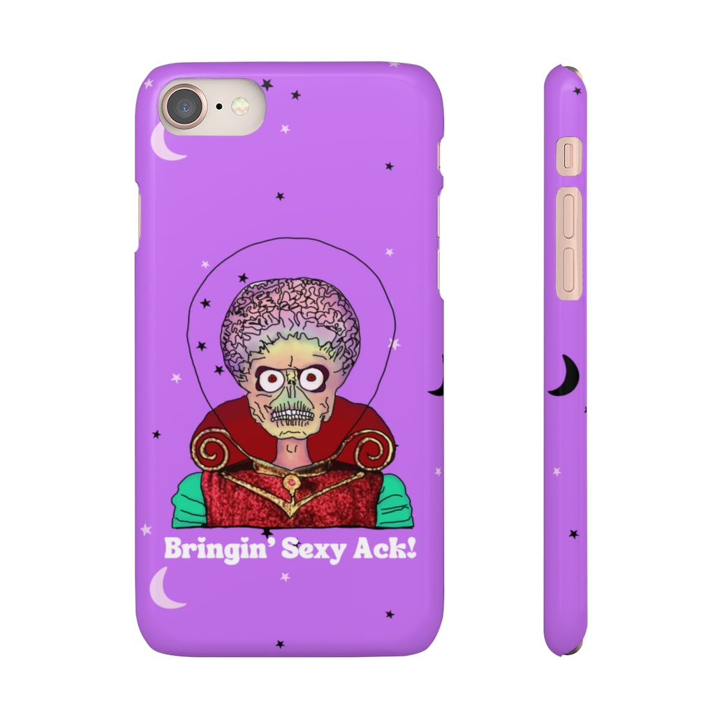 Mars Attacks "Bringin' Sexy Ack!" Phone Snap Case [purple]