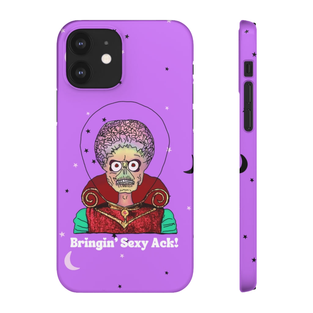 Mars Attacks "Bringin' Sexy Ack!" Phone Snap Case [purple]
