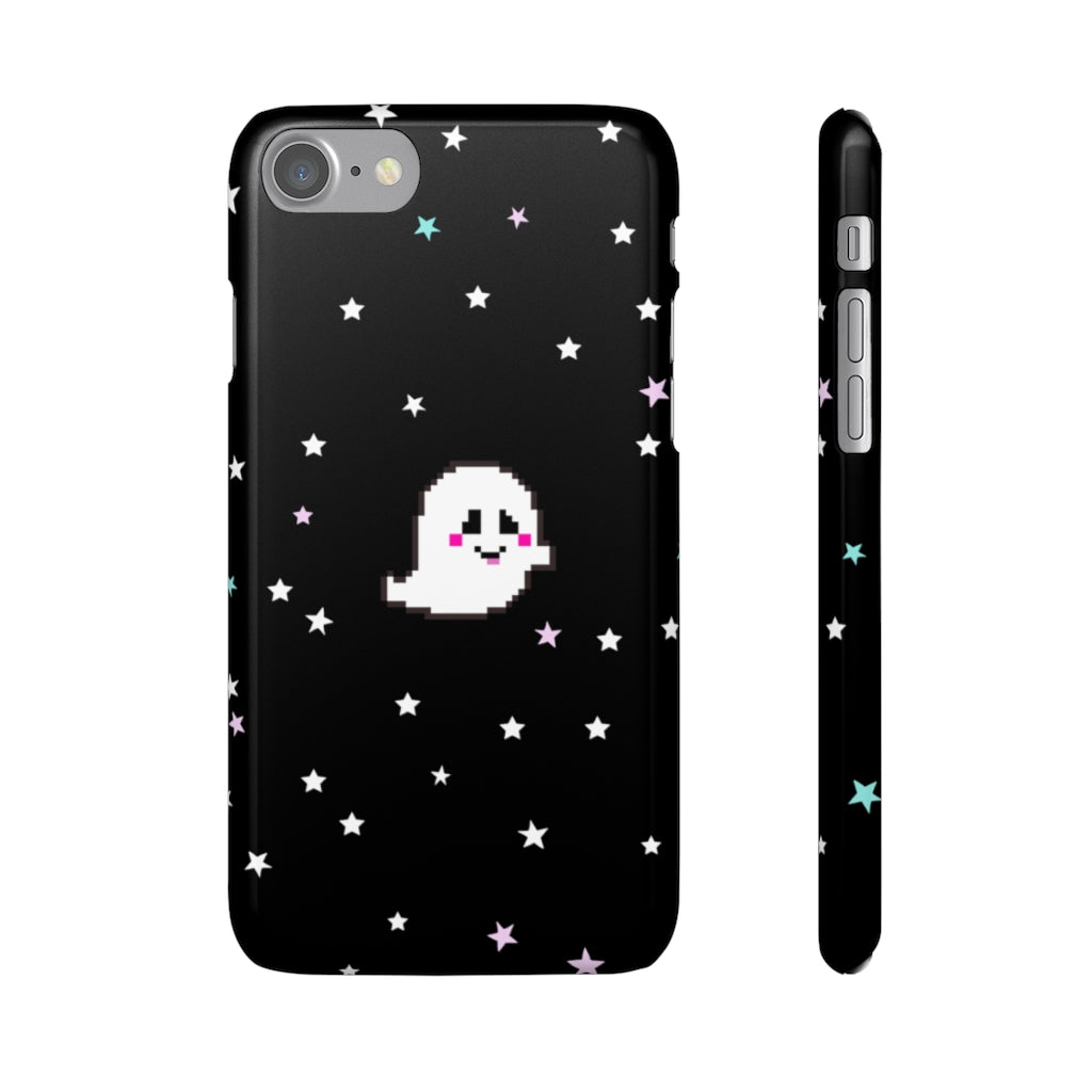 Grinning Ghostie Phone Snap Case