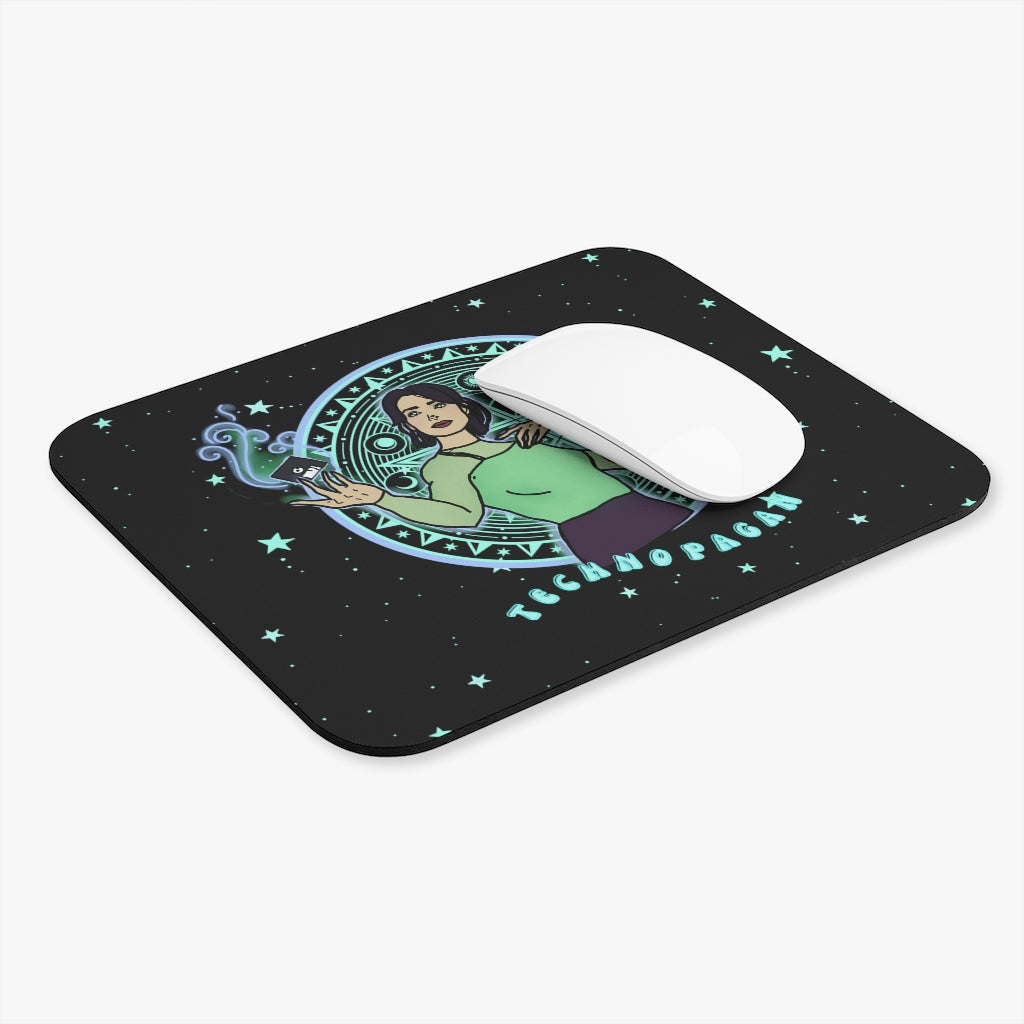 Technopagan Jenny Calendar Mouse Pad