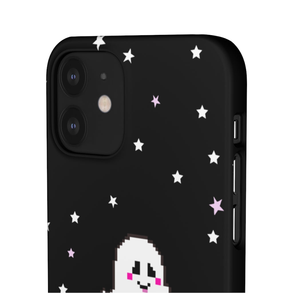 Grinning Ghostie Phone Snap Case