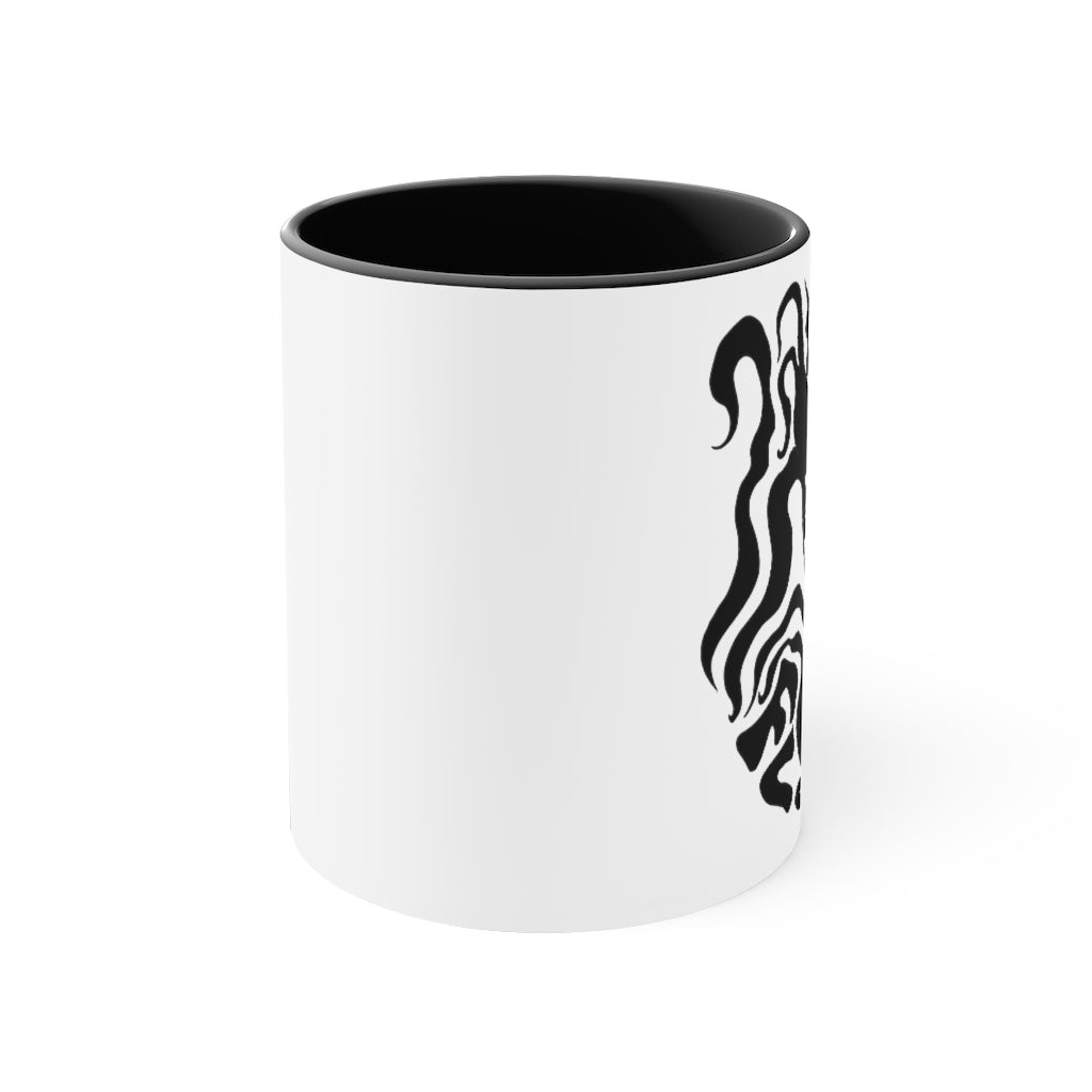 Aquarius "Flow" Coffee & Tea Mug (B&W)