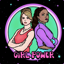 Load image into Gallery viewer, &quot;Girl Power&quot; Buffy &amp; Kendra Super Soft Unisex Tshirt
