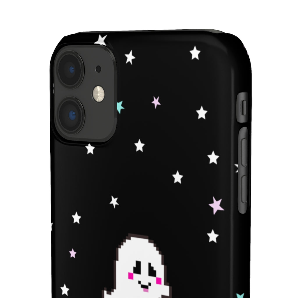 Grinning Ghostie Phone Snap Case