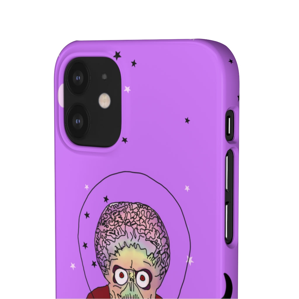 Mars Attacks "Bringin' Sexy Ack!" Phone Snap Case [purple]