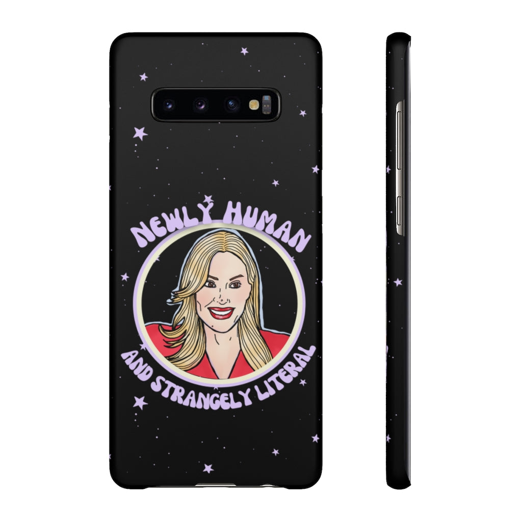 "Newly Human and Strangely Literal" Phone Snap Case