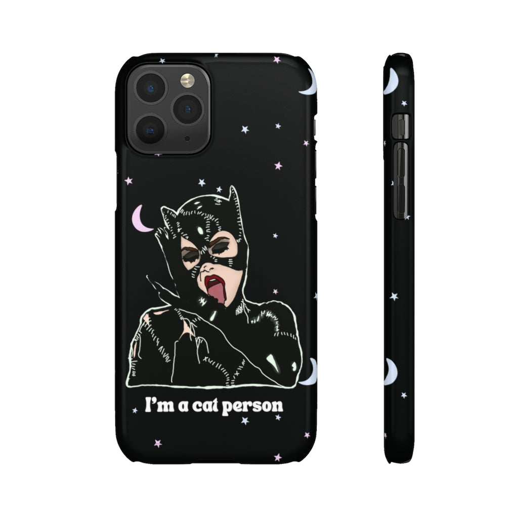 "I'm a Cat Person" Phone Snap Case