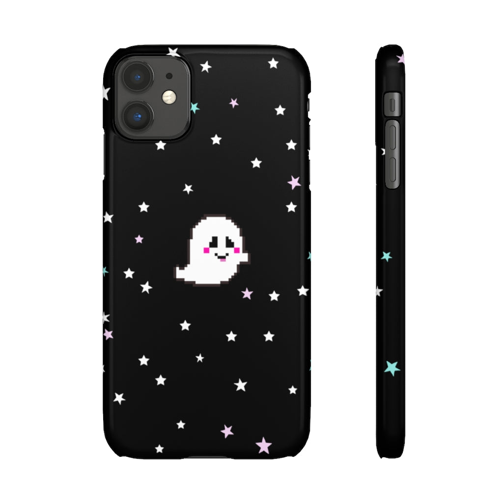 Grinning Ghostie Phone Snap Case
