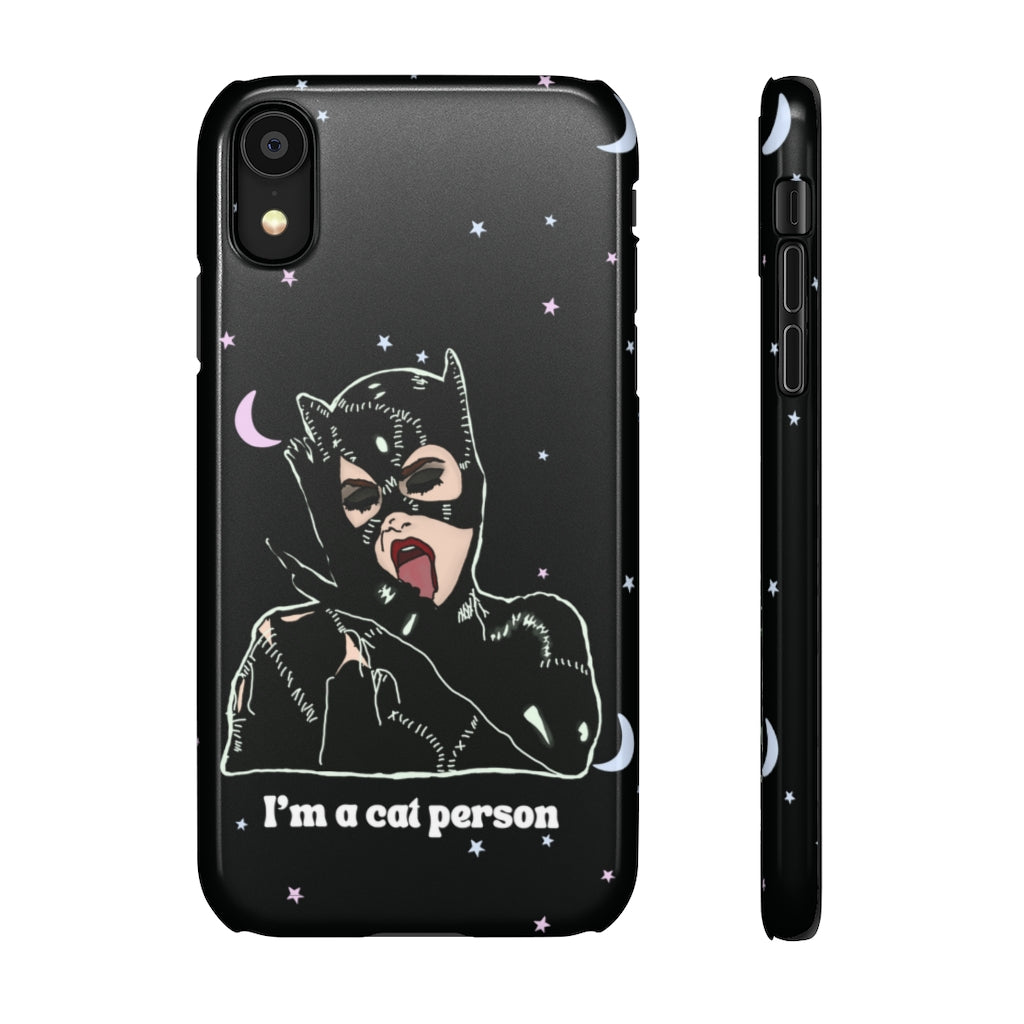 "I'm a Cat Person" Phone Snap Case