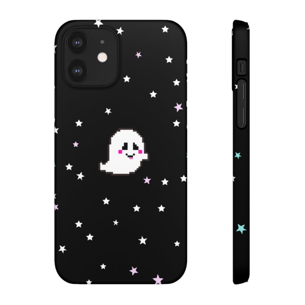 Grinning Ghostie Phone Snap Case