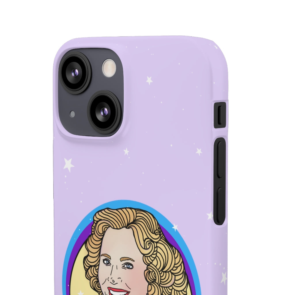 Kitty Forman "Mother Knows Best" Phone Snap Case [lilac]