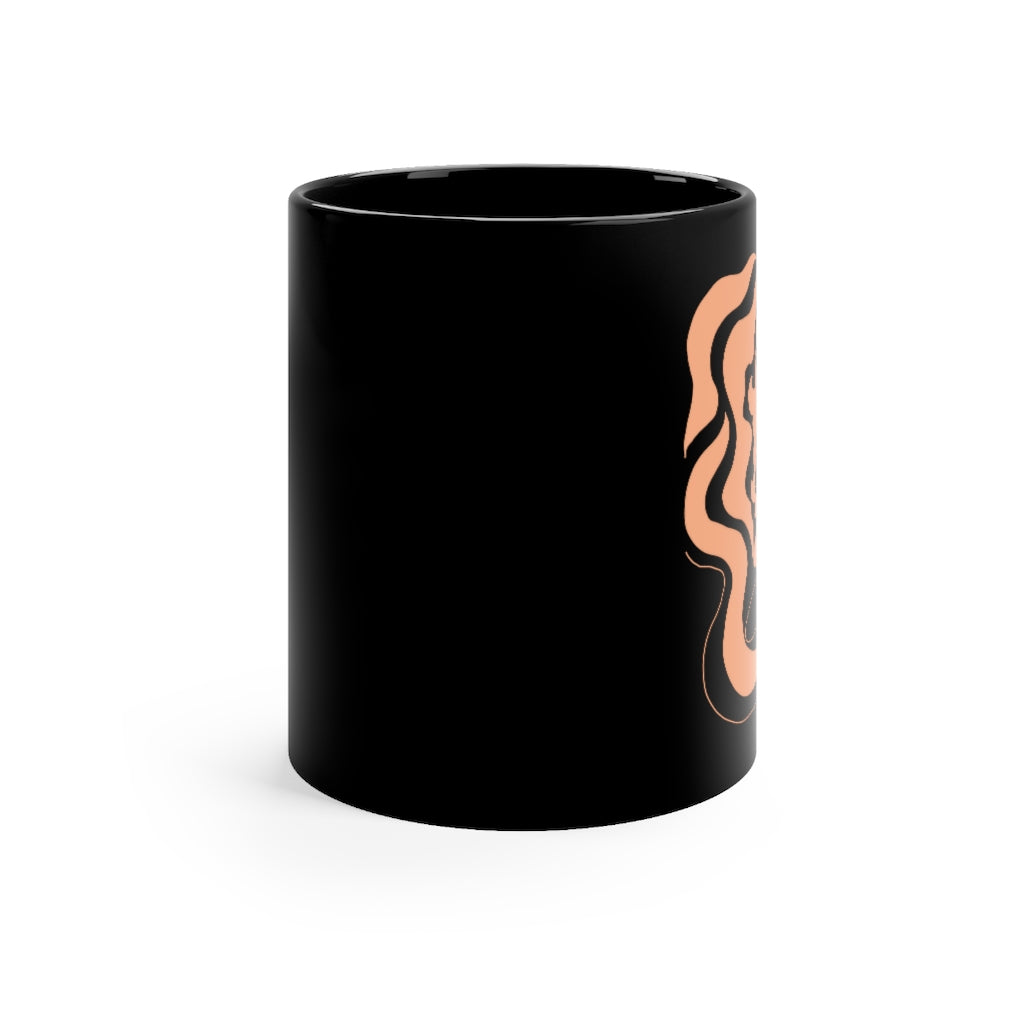 Leo "El Sol" Black Mug