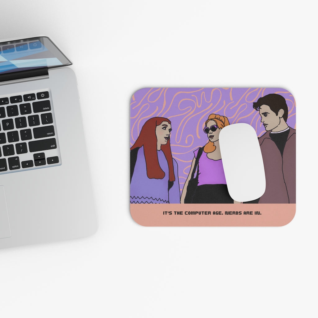 Nerds Are In Scooby Gang Mouse Pad