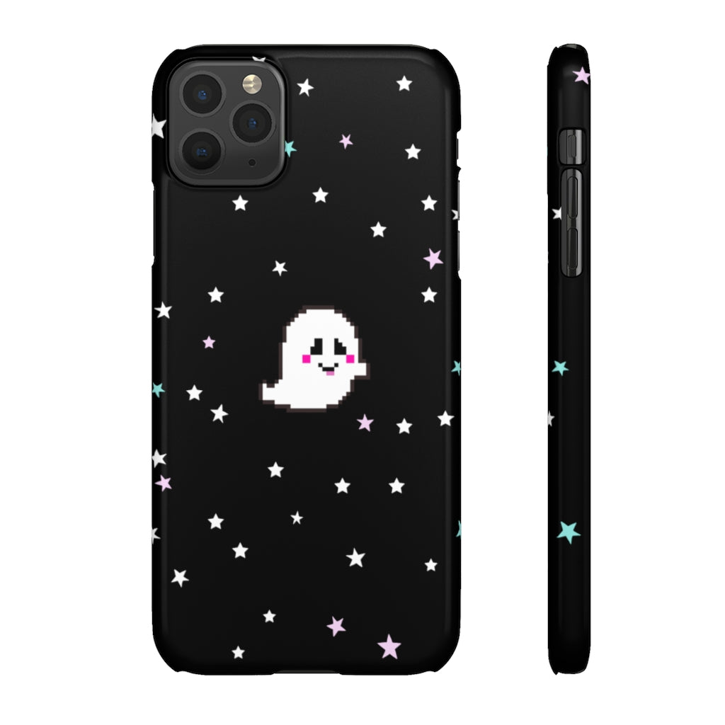 Grinning Ghostie Phone Snap Case