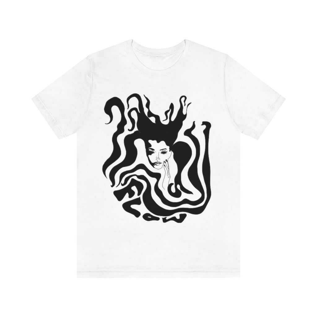 Aquarius "Flow" Vintage Style Unisex Tshirt