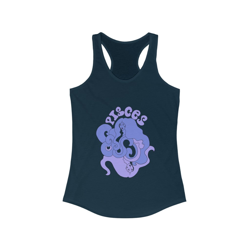 Pisces  Goddess of the Sea Racerback Tank