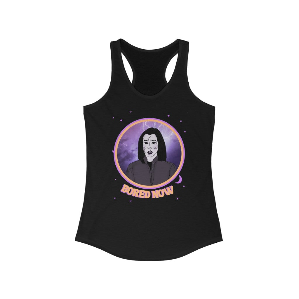 "Bored Now" Racerback Tank