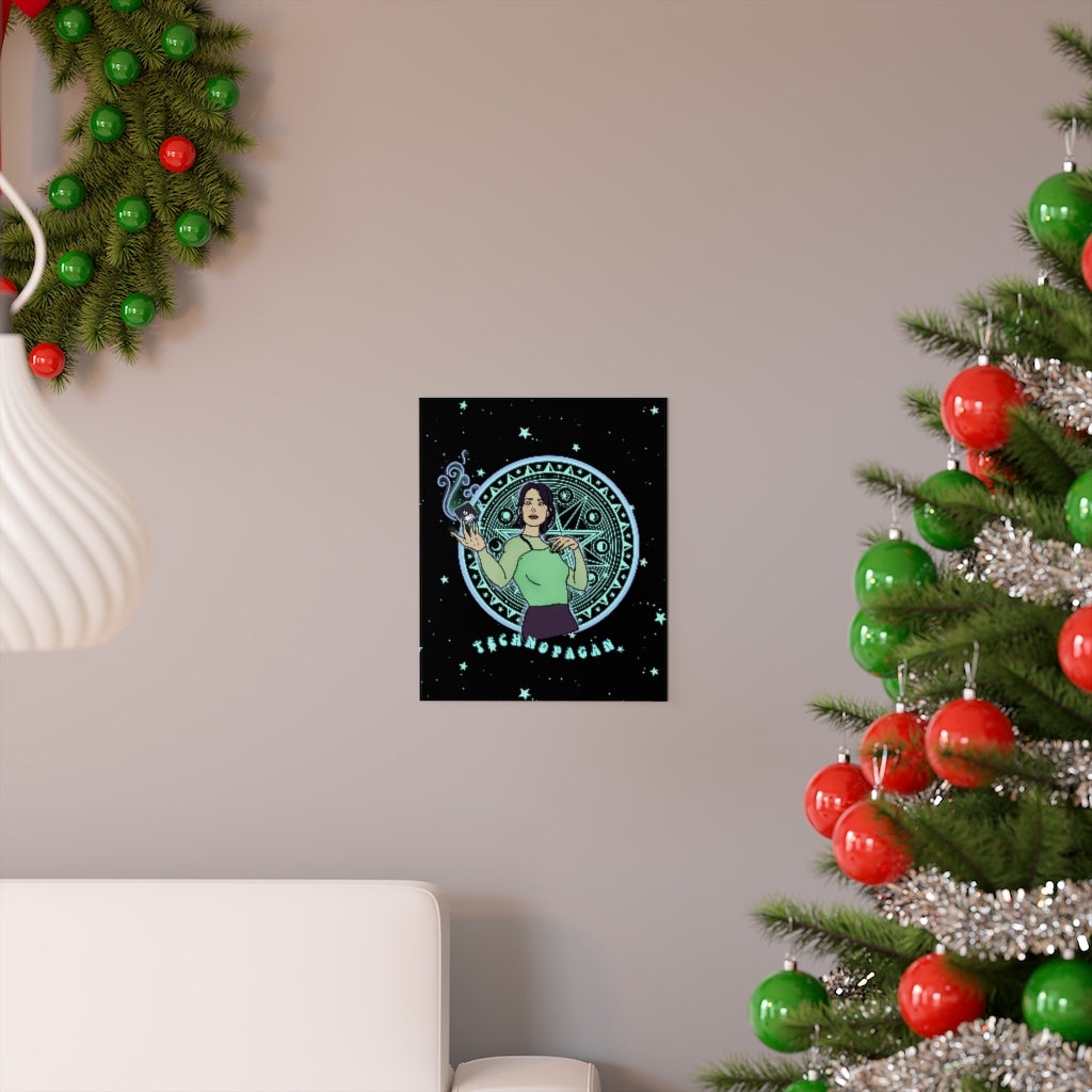 "Technopagan" Poster/ Archival Print