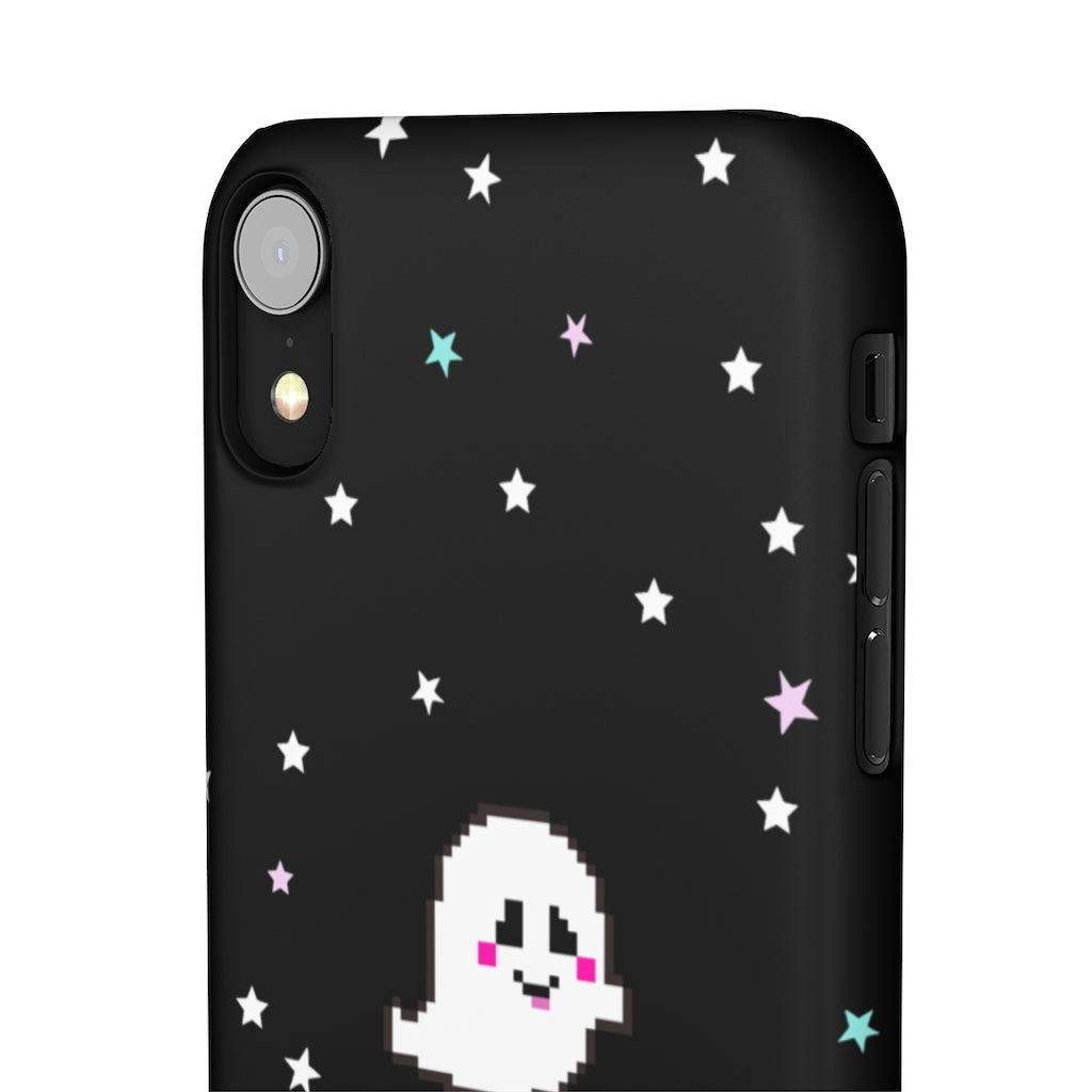 Grinning Ghostie Phone Snap Case