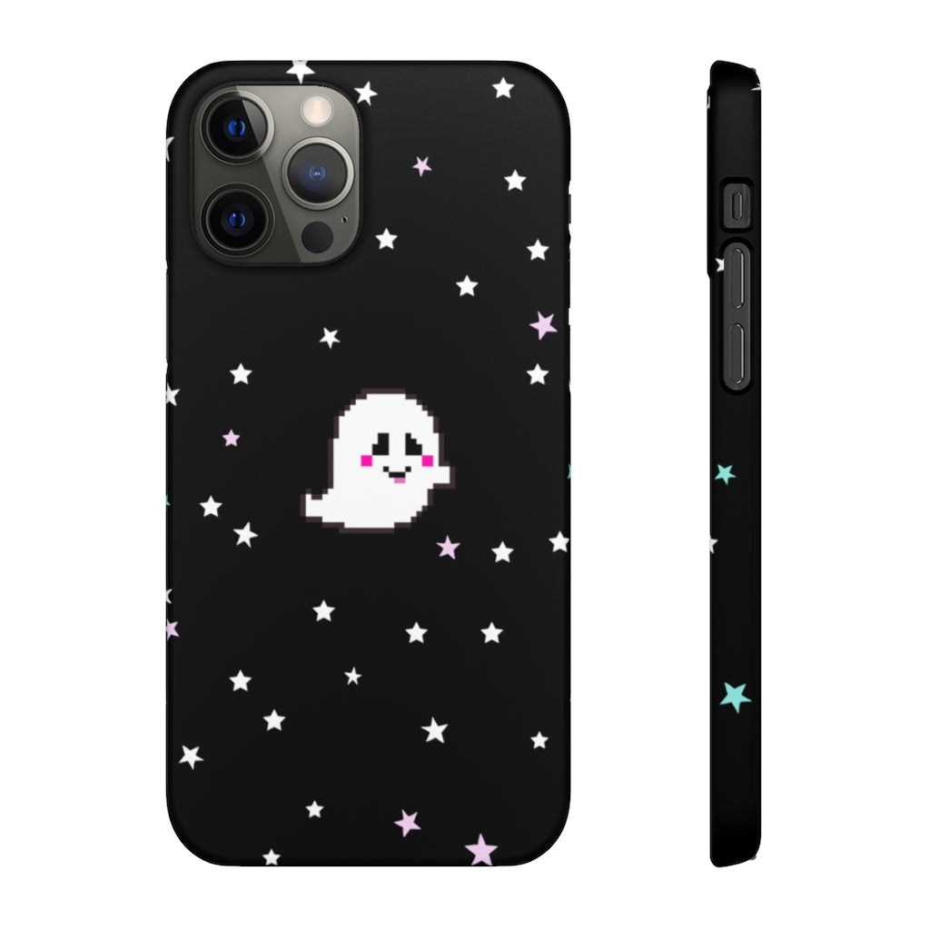 Grinning Ghostie Phone Snap Case
