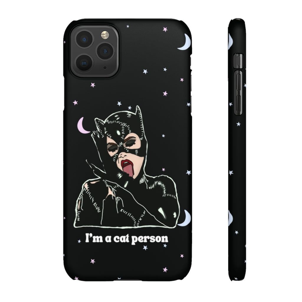 "I'm a Cat Person" Phone Snap Case