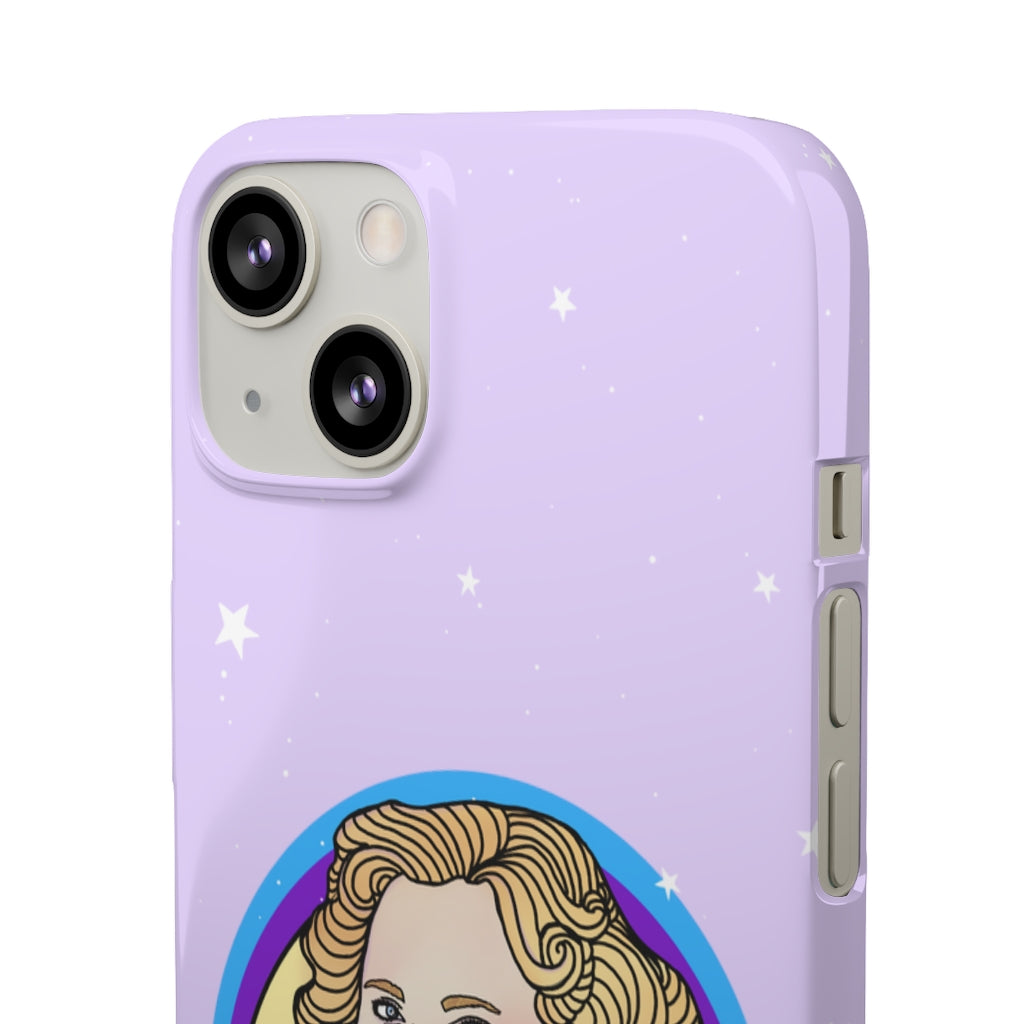 Kitty Forman "Mother Knows Best" Phone Snap Case [lilac]